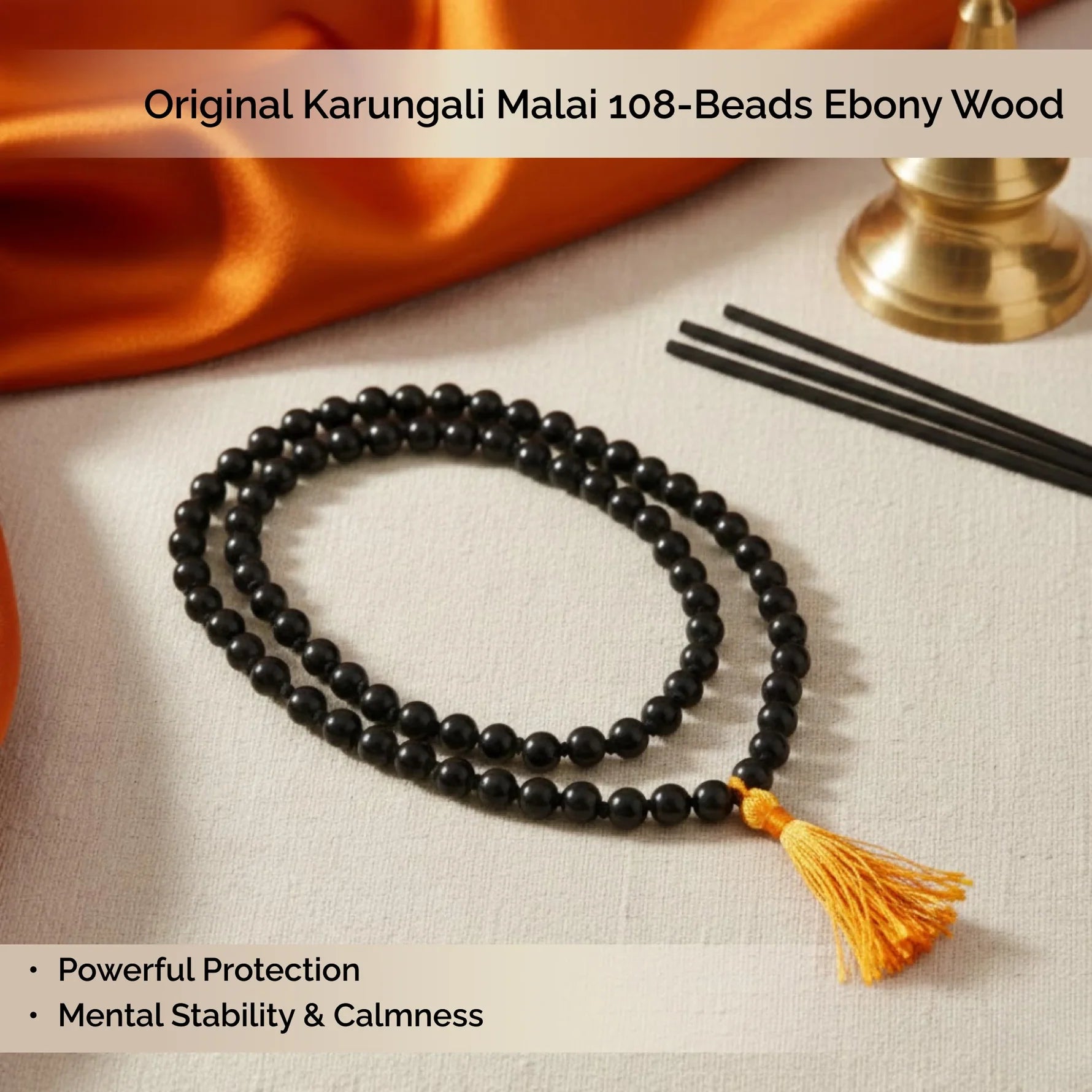 Original Karungali Mala – 108 Beads